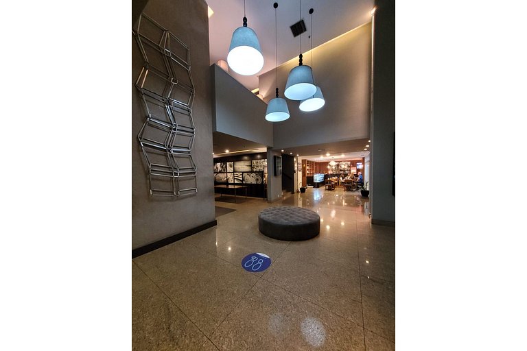 Capri Cozy Paulista Flat - ar-condicionado