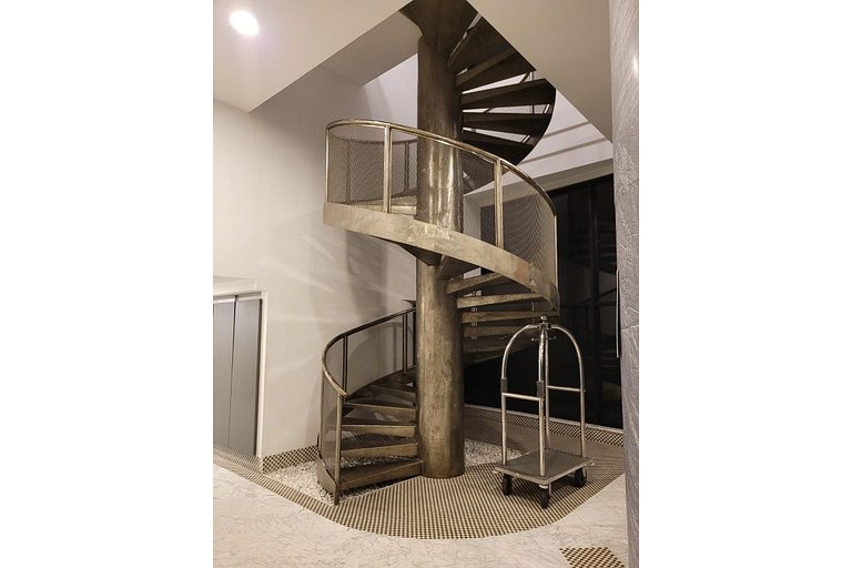 Admirable Flat Jardins - Garagem, Ar Condicionado
