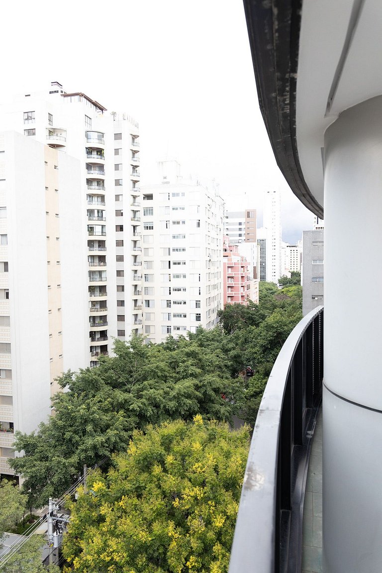 Ótimo Flat com ótima localização, condicionado e garagem