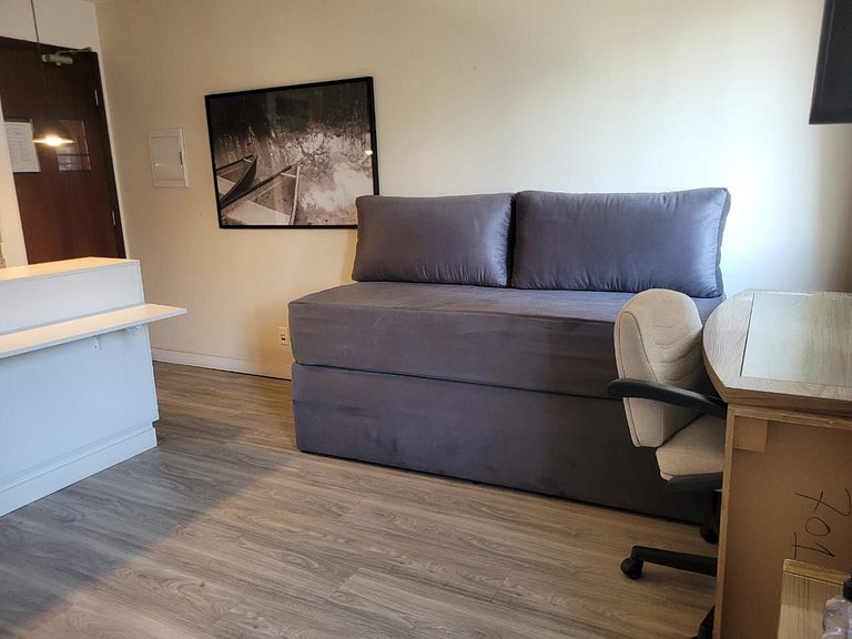 Capri Cozy Paulista Flat - ar-condicionado