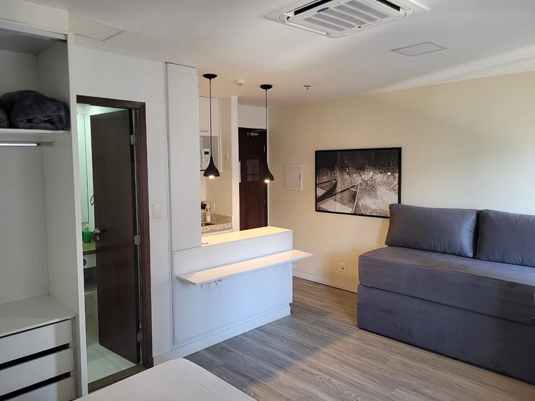 Capri Cozy Paulista Flat - Ar, Pisc. e Garag