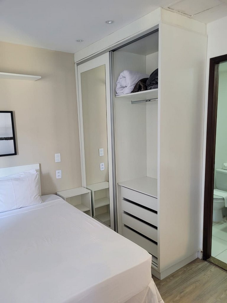 Capri Cozy Paulista Flat - ar-condicionado