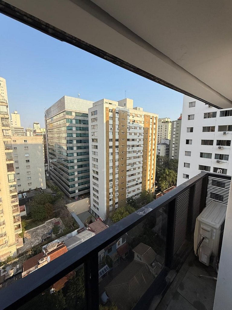 Admirable Flat Jardins - Garagem, Ar Condicionado